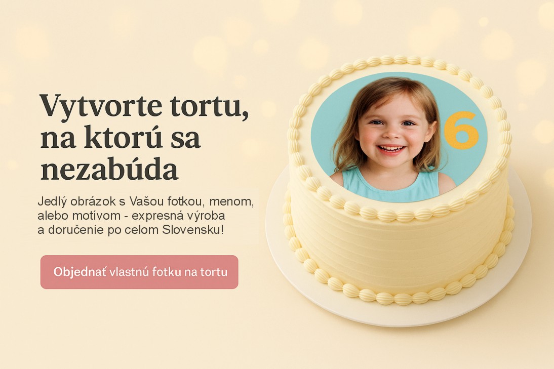 Vlastný obrázok na tortu